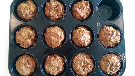 ginger and date muffins 3